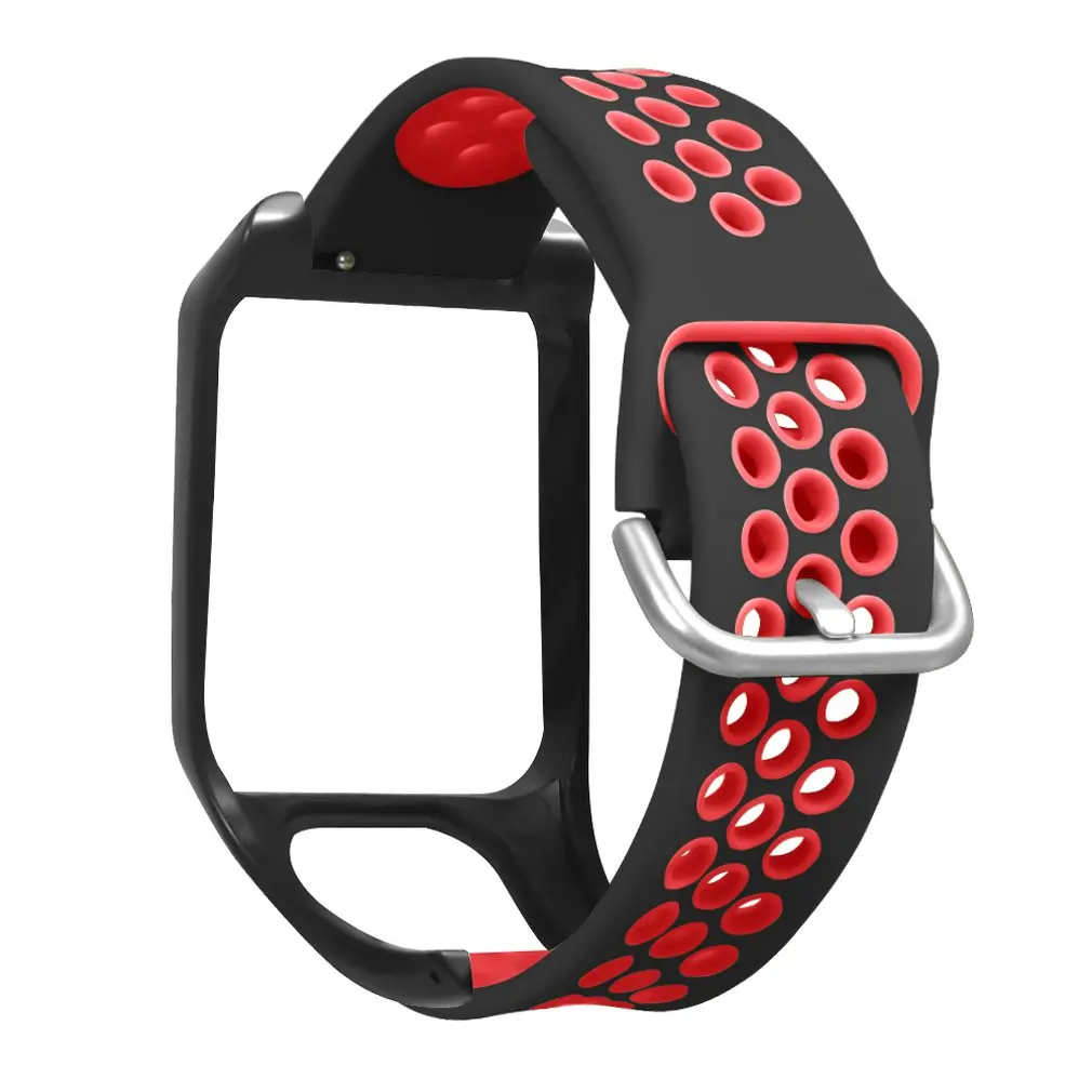 Twee-color Siliconen наручный ремешок Horloge для TomTom Runner 2 3 Spark GPS фитнес-трекер сменный |