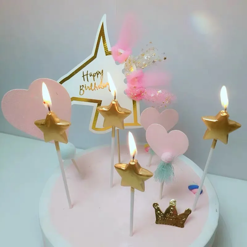 1 комплект 4 шт. цветовая фотосвеча | Дом и сад