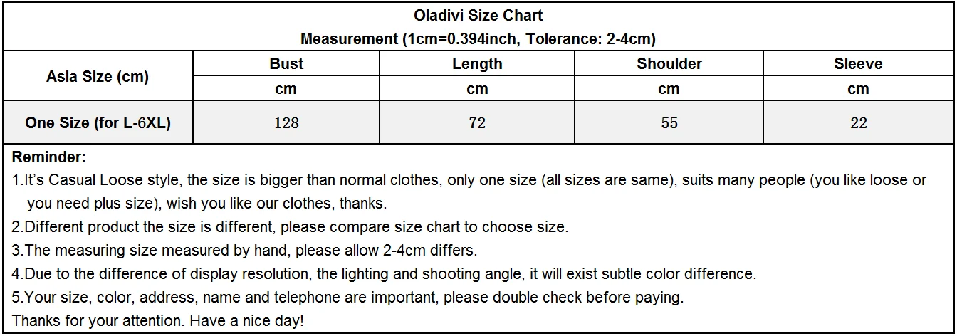 

Oladivi Oversized Women Fashion Print Cotton T-Shirt Ladies Casual Top Tee Loose Free Shirt Summer New Big Tunic Tshirts 6XL 5XL