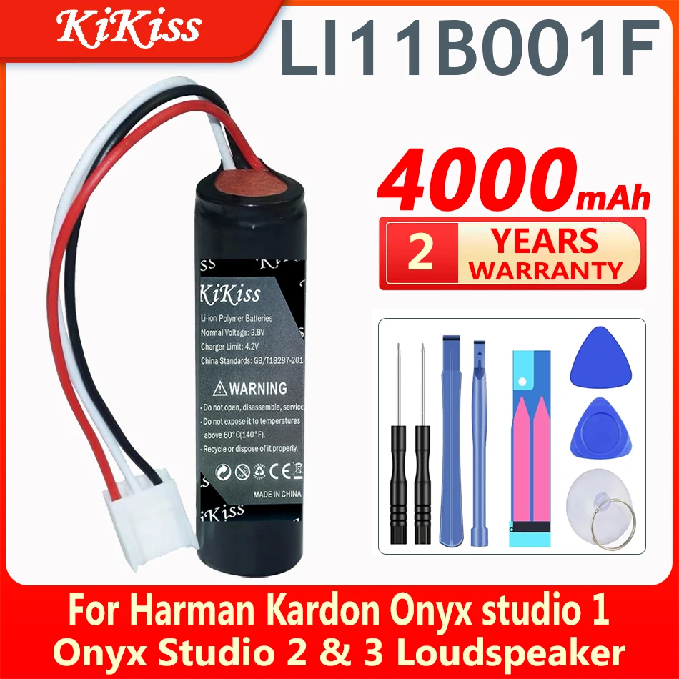 

Аккумулятор KiKiss 4000 мАч LI11B001F Для Harman Kardon Onyx studio 1,Onyx Studio 2 и 3 динамика, громкий динамик