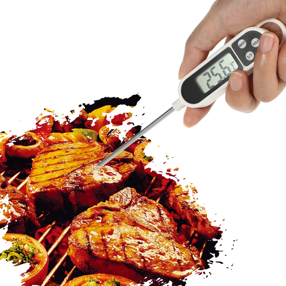 Цифровой термометр для духовки мини прибор измерения температуры еды 50C 300C