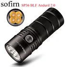 Новый перезаряжаемый фонарик Sofirn SP36 BLF Anduril 2,0 5650lm Type C 18650 LH351D, светодиодный фонарик с функцией внешнего аккумулятора