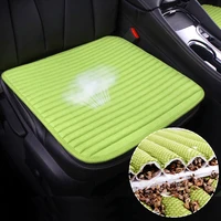 buckwheat car seat cover cool summer linen fabric cushion breathable protector mat pad health auto accessories universal size