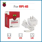 S ROBOT Raspberry Pi 4 Model B, официальный блок питания для Raspberry Pi 4 RPI112, 5,1 в, 3 А, официальный блок питания для Raspberry Pi 4
