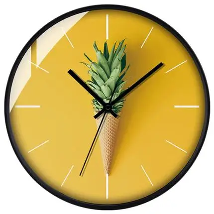 Modern Gold Luxury Wall Clock Nordic Metal Living Room Children Bedroom Silent Creative Watch Kitchen Simple Home Decor ZB4520 | Дом и сад