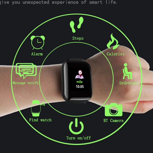 Relogio Смарт часы для мужчин IP67 водонепроницаемый монитор сердечного ритма Smartwatch