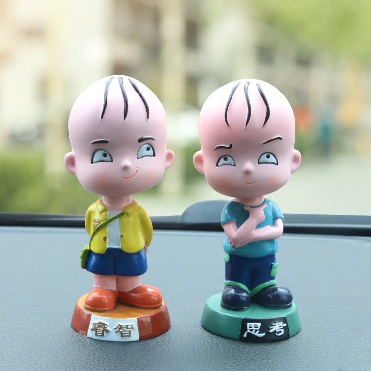 Автомобильный маятник маленький монах интерьер очаровательный трехшерстяной