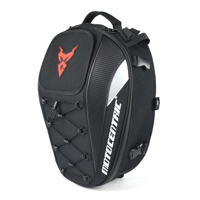 

NEW Large Size Waterproof Motorcycle Saddle Bag Helmet Rear Seat Bag Motorcycle Travel Backpack Multifunctional Tail Bag