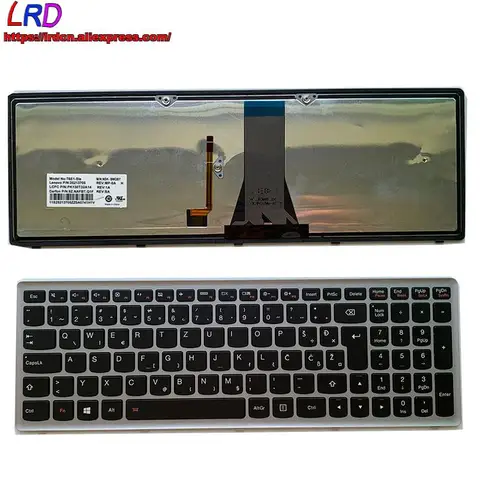Клавиатура с подсветкой для ноутбука Lenovo Ideapad G500S G510s G505s S510P Flex 15 Z510 Teclado 25213705 25213777