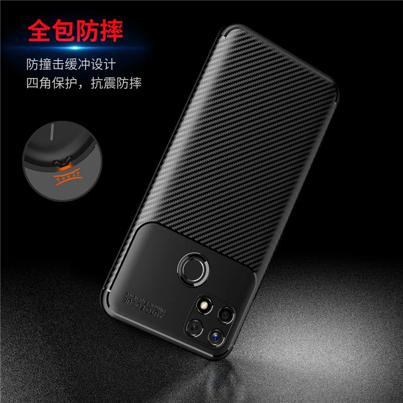 luxury business case for realme narzo 30a case for realme narzo 30a 20 cover fundas shockproof protective back bumper free global shipping