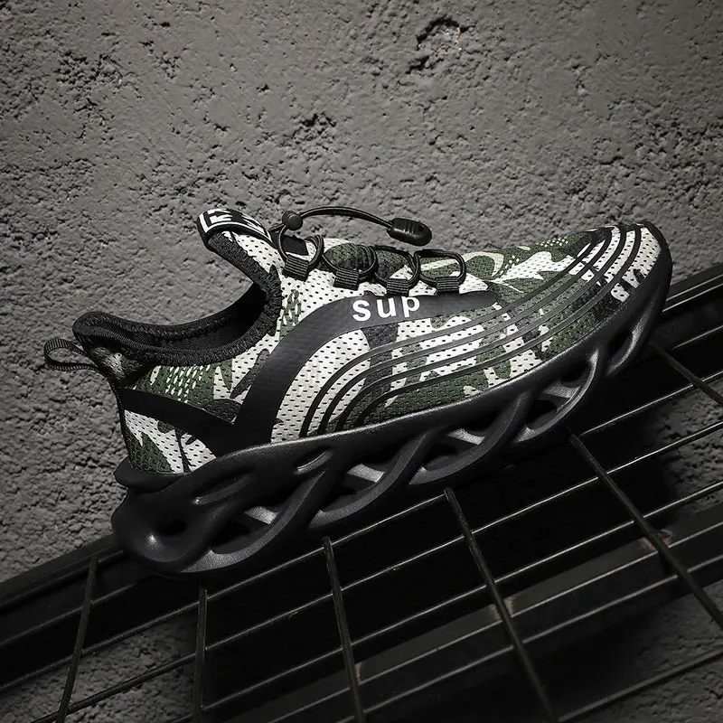 Зеленый Мужские беговые кроссовки мужская обувь для женщин zapatillas deportivas hombre mujer беговые кроссовки ayakkabi erkek chaussure buty meskie Новинка - Цвет: Зеленый