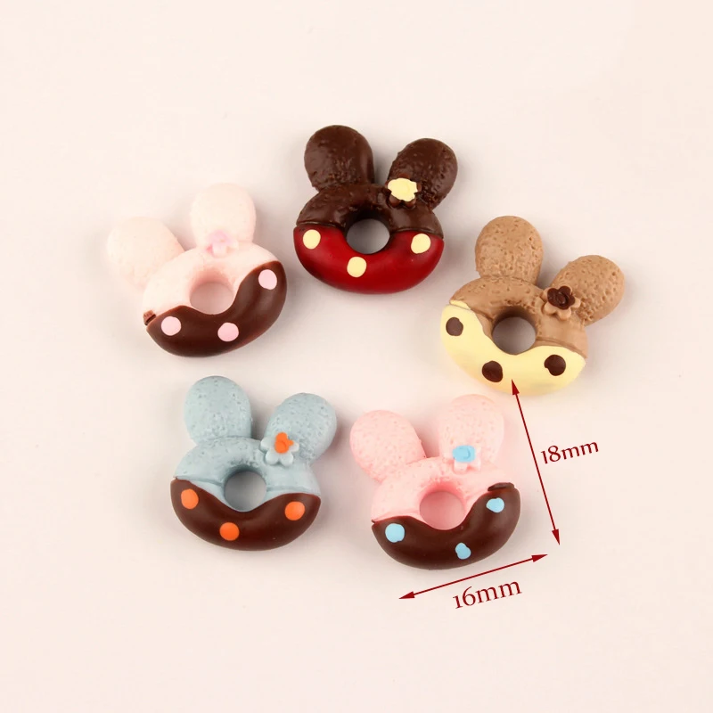 20 шт милые Мультяшные защитный блоки для мебели пончики полимерные Стразы