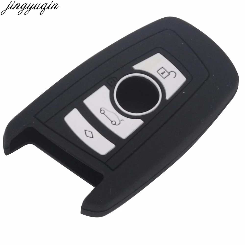 

Силиконовый чехол для ключа с 3 кнопками jingyuqin, защитный чехол для ключа для Bmw M1 M2 M3 E46 E53 F30 F10 F20 F30 X1 X3 X4 X6 335 328 535 650