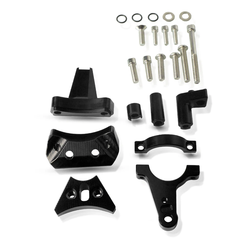 Ninja 400 18-19 CNC Алюминиевые Регулируемые мотоциклы рулевая стабилизация демпфер Кронштейн монтажный комплект для Kawasaki ninja 400