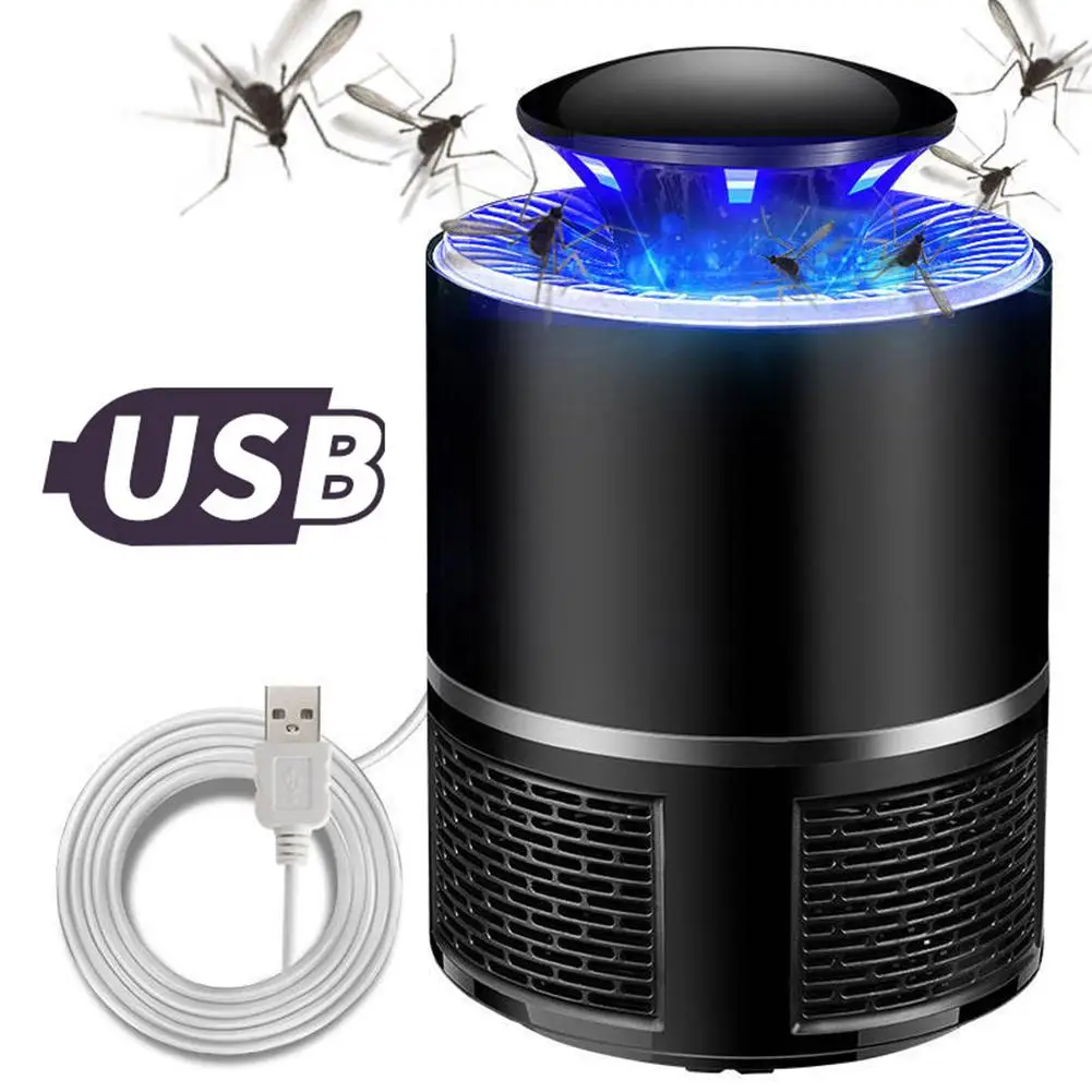 USB Электрический ночной Светильник СВЕТОДИОДНЫЙ ловушка для насекомых Zapper физический убийца комаров лампа светодиодный Zapper для дома, гостиной, борьбы с вредителями
