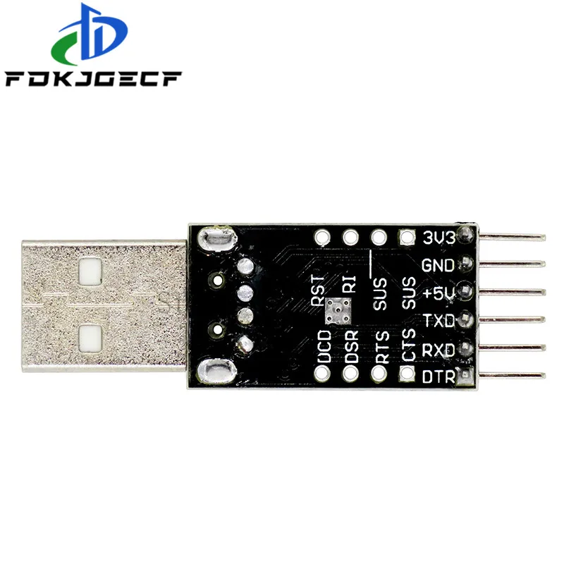 CP2102 USB 2 0 в TTL UART модуль 6-контактный последовательный преобразователь STC заменить