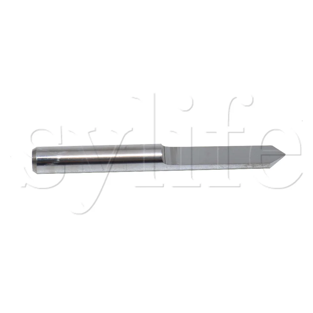10Pcs 3.175*90*0.1mm Tungsten Bit V Shape Carbide PCB Engraving Bits CNC Router Tool | Инструменты
