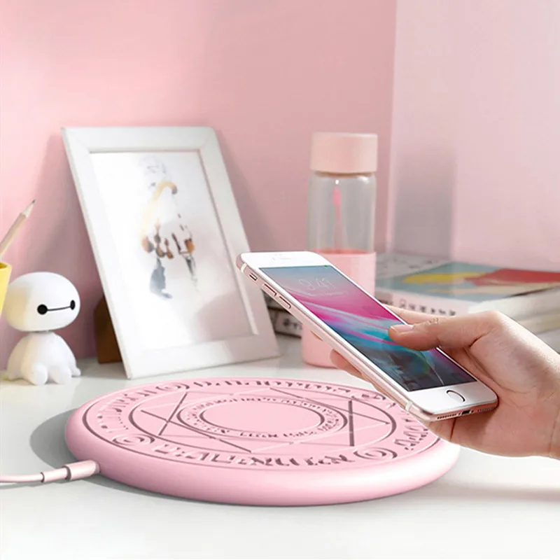 Беспроводное зарядное устройство для карт аниме captor sakura Сейлор Мун Быстрая