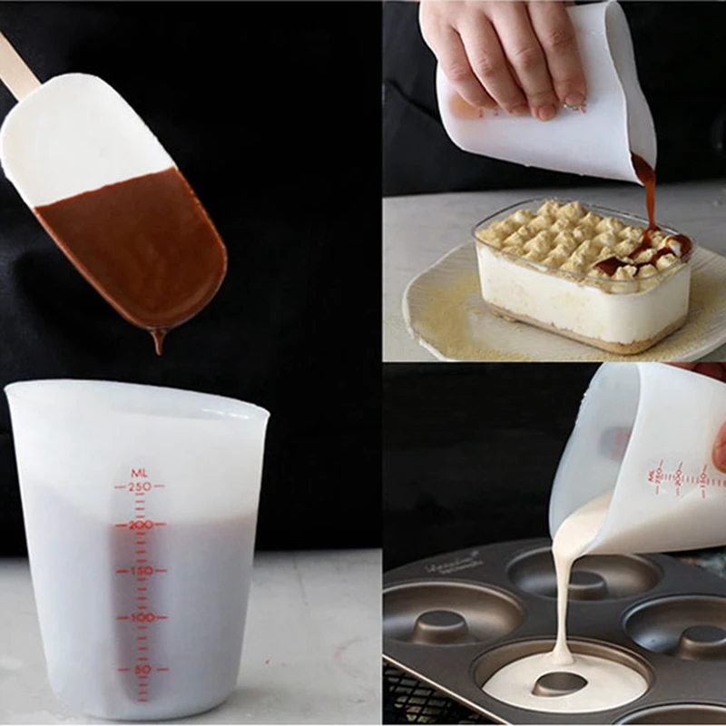 Многоцелевая силиконовая мерная чашка экологически безопасная форма для мыла