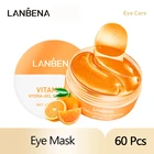 LANBENA с витамином C маска для глаз против старения Repire против морщин увлажняющий питают глазную повязку для удаления темных кругов под глазами против мимических морщин, средство для кожи Уход за глазами