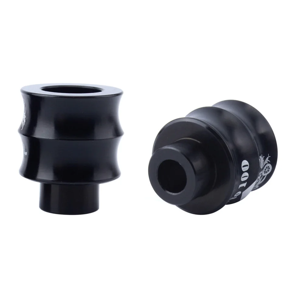 

2PCS 74 To 100mm Extension Seat Converter For Highway Folding Flower Drum Open Gear Transfer Seat(Black)