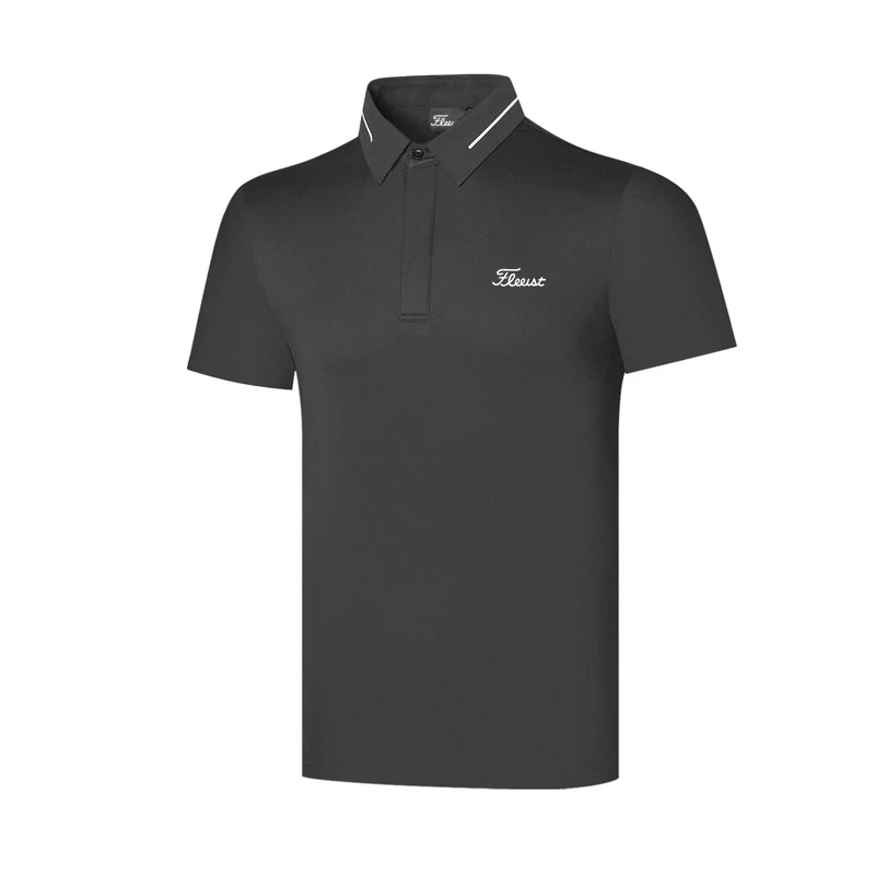 

Quick Drying Golf Wear Men Moisture Absorption Breathable Sweat Wicking Golf Trainning T Shirts Clothing T-shirt Sportswear