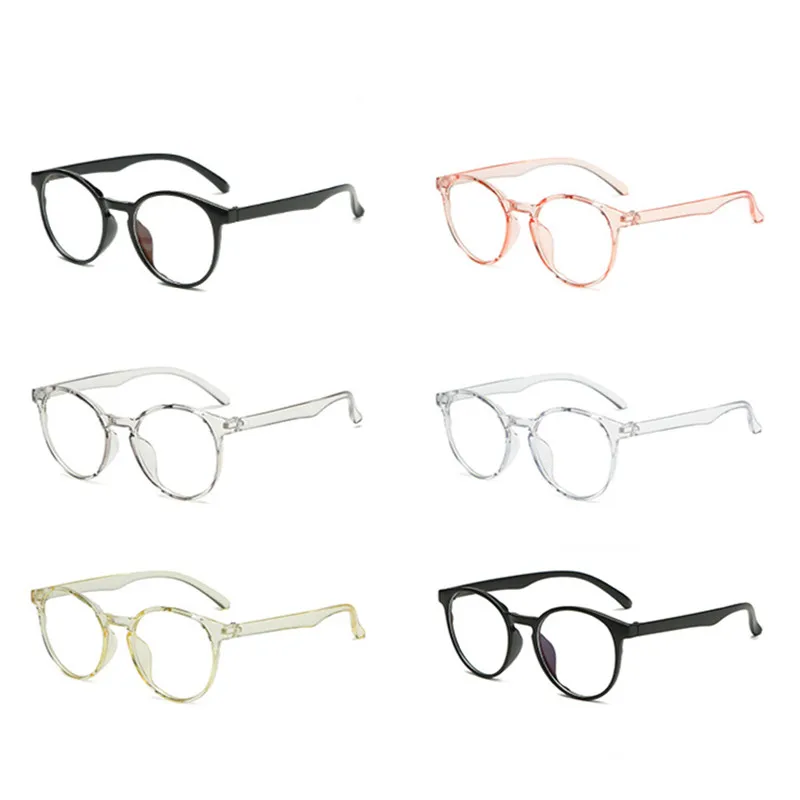 XojoX классические прозрачные круглые очки оправа для мужчин и женщин винтажные