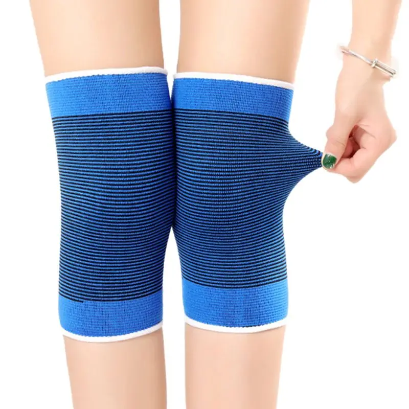 

2Pcs/Pair Sport Running Leg Knee Patella Support Brace Wrap Protector Elbow Pad Band Bandage Gym Fitness Basketball Knee Pads