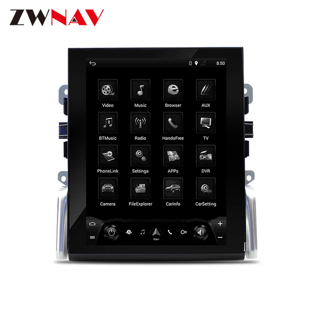ZWNAV Vertical screen Tesla Style Newest Android 7.1 System For Porsche Macan 2011 2012 2013 GPS Navigation