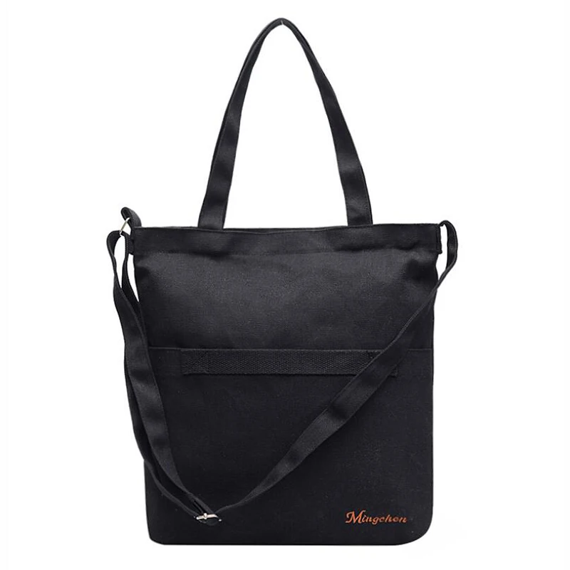 

Women's Canvas Handbags Simple Casual Top Handle Tote Bag Crossbody Shoulder Bag