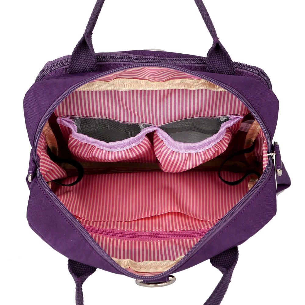 Рюкзак женский водонепроницаемый нейлоновый на молнии|Женские рюкзаки| |