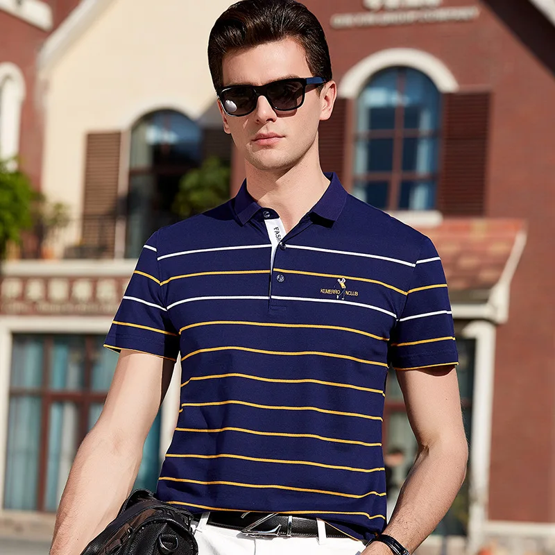 

2021 Summer short Sleeve New Polo Shirt men fashion polo shirts casual YP8076