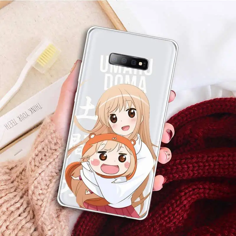 

Cute Umaru chan Anime Doma Umaru Phone Case Transparent for samsung A 21s 71 S 8 9 20 note 10 20 ultra plus