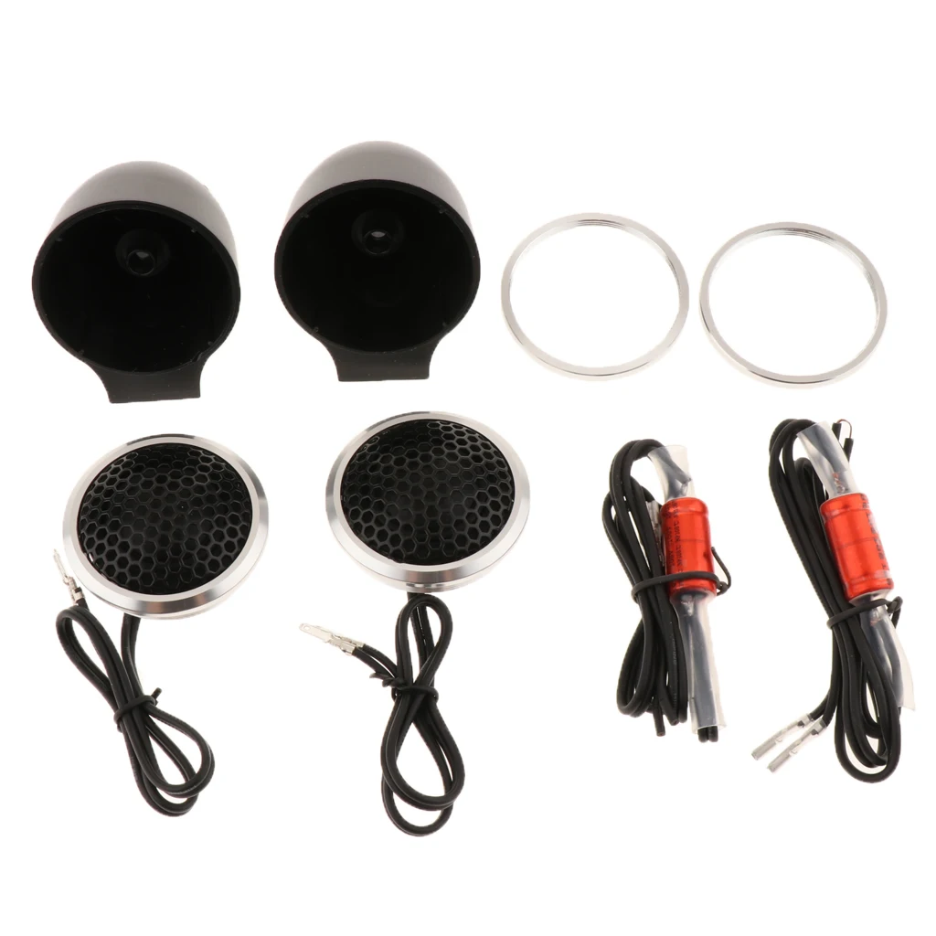 Пара миниатюрных автомобильных купольных динамиков с купольным корпусом 20 мм