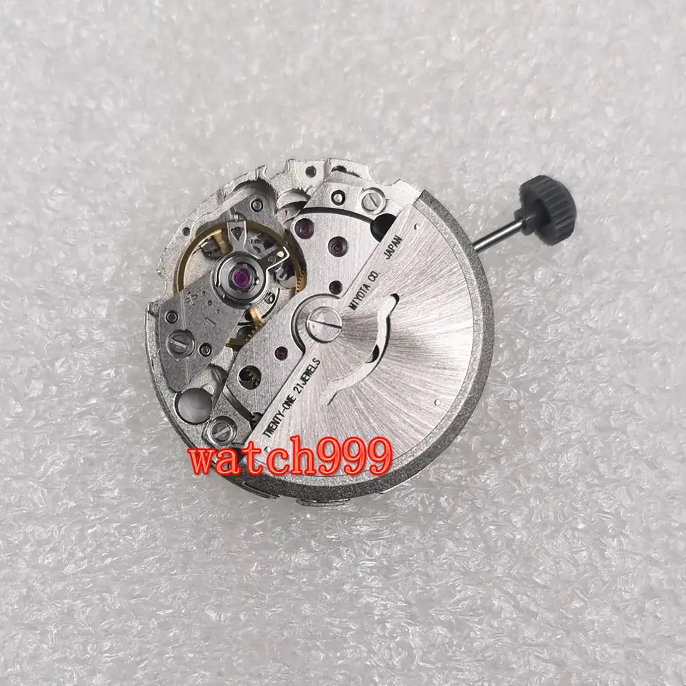 Автоматическое механическое движение окна даты 21 jewels miyota 8215