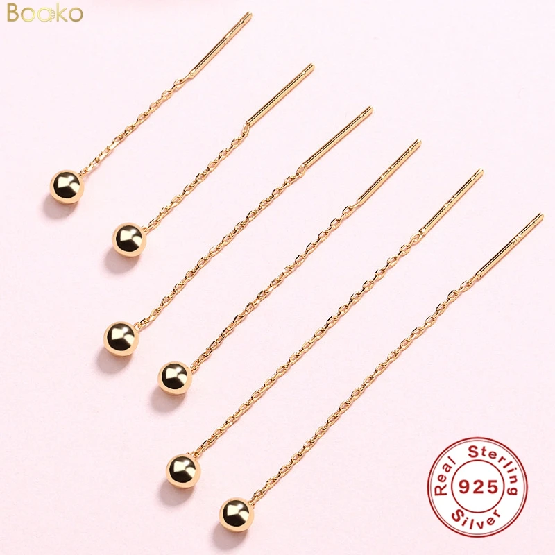 

Женские серьги-гвоздики из серебра 925 пробы, 3,5/4,5/5,5 мм