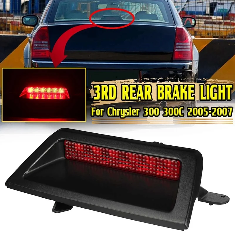 

New Car Rear Third 3Rd Brake Light High Mounted High Level Tail Stop Lamp for Chrysler 300 300C 2005-2007 04805845AB