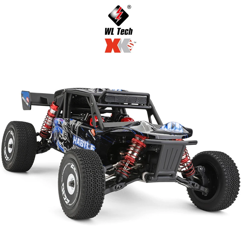 

124018 Wltoys RC Car 60Km/h High Speed 1/12 Scale 2.4G 4WD Off-road Crawler RTR Electric Climbing Model Toy For Boys VS 104001