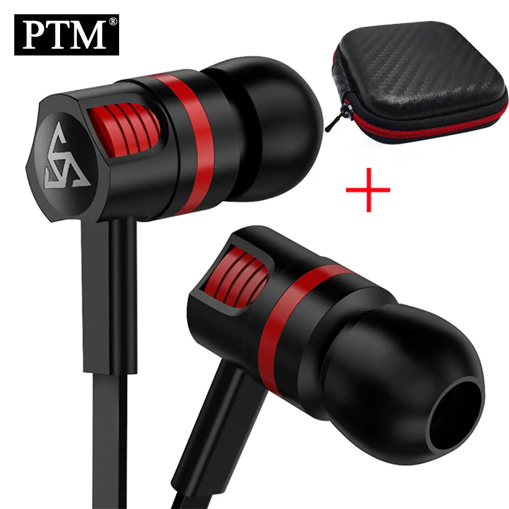 PTM T21 оригинальные музыкальные наушники для Xiaomi гарнитура с микрофоном высокое