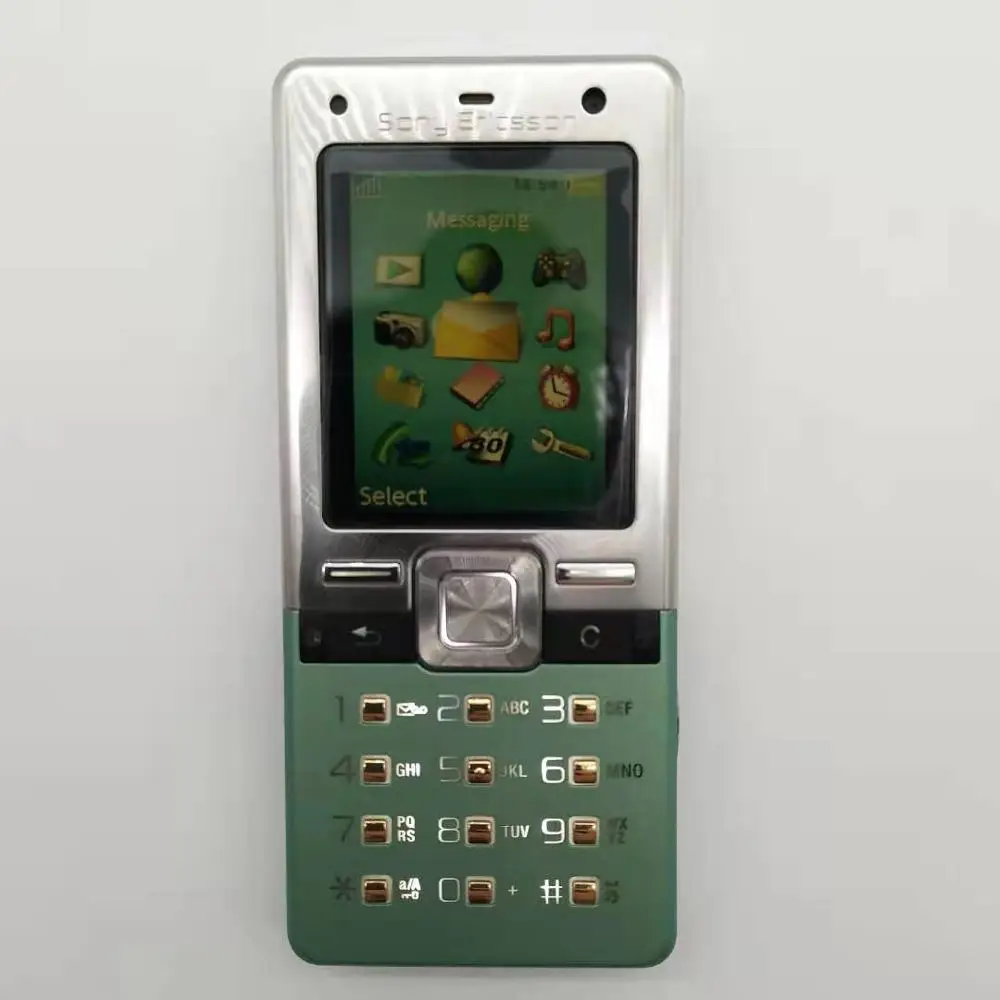 sony ericsson t650 refurbised original unlocked t650i t650c mobile phone 1 9inch 3g 3 15mp fm phone free shipping free global shipping