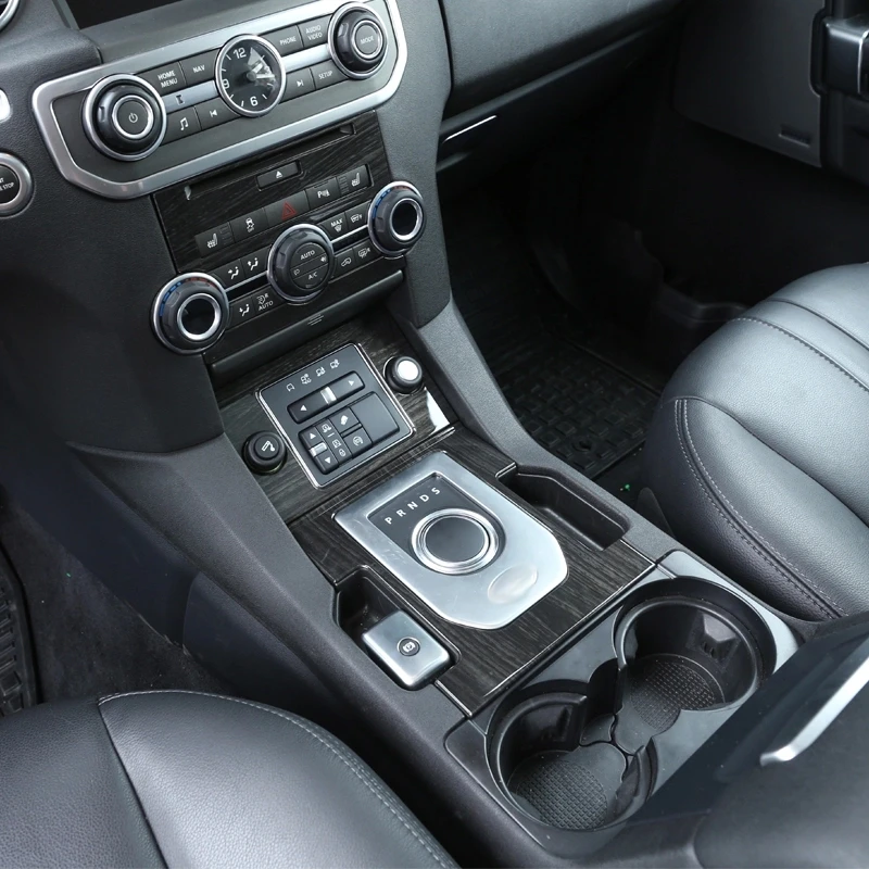 

Auto Center Console Gear Shift Frame Decoration Cover Trim For Land Rover Discovery 4 LR4 2010-2016 ABS Car Styling Accessories