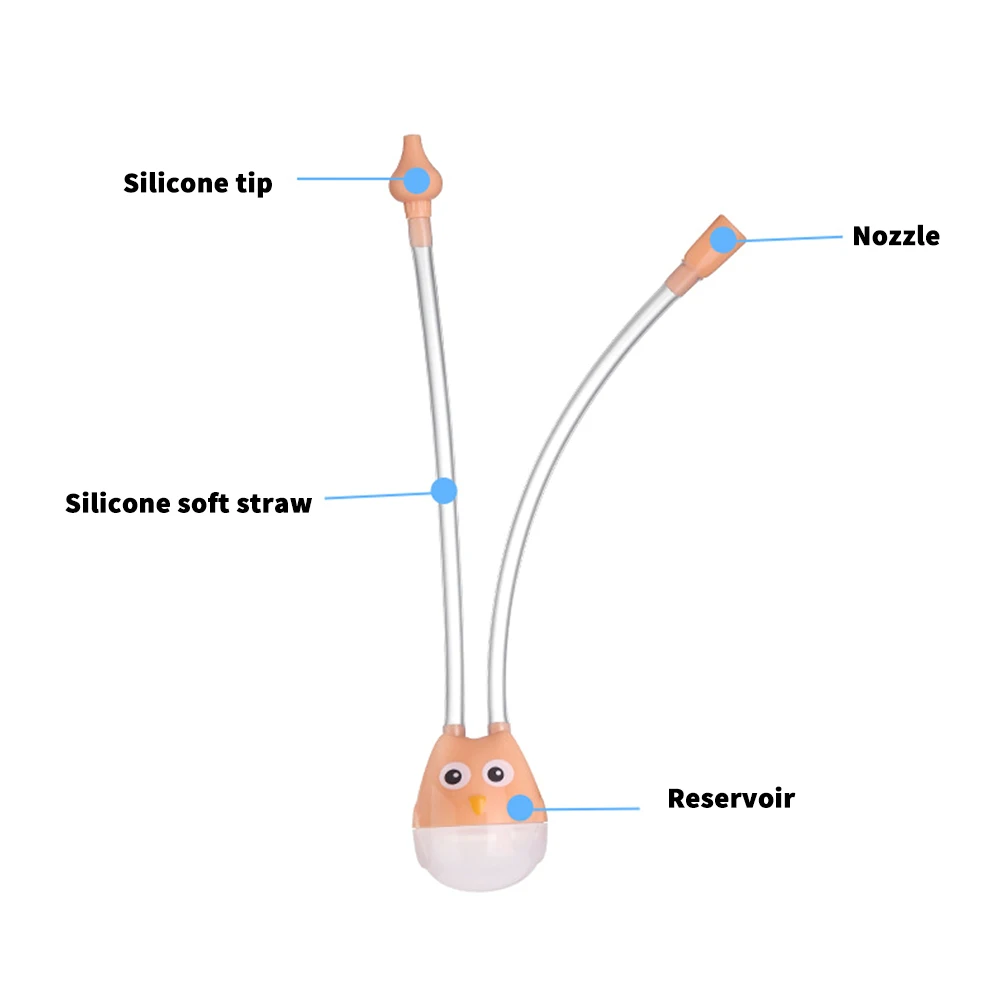 

Baby Nasal Suction Aspirator Nose Cleaner Sucker Suction Tool Protection Baby Mouth Suction Aspirator Type Health Care Dropship