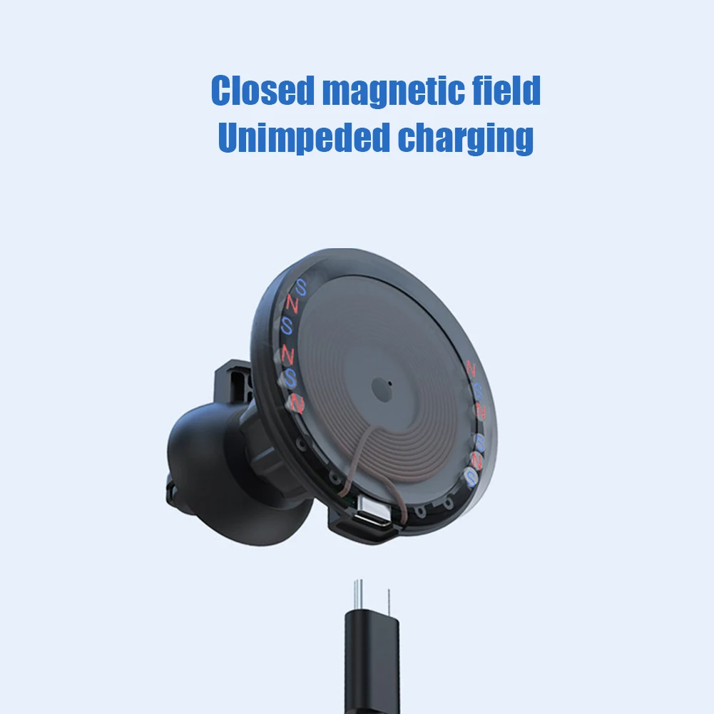 

15W Magnet Wireless Car Charger for IPhone 12 Mini/12 Pro/12 Por Max Car Phone Holder Qi Fast Magsafe Wireless Chargers