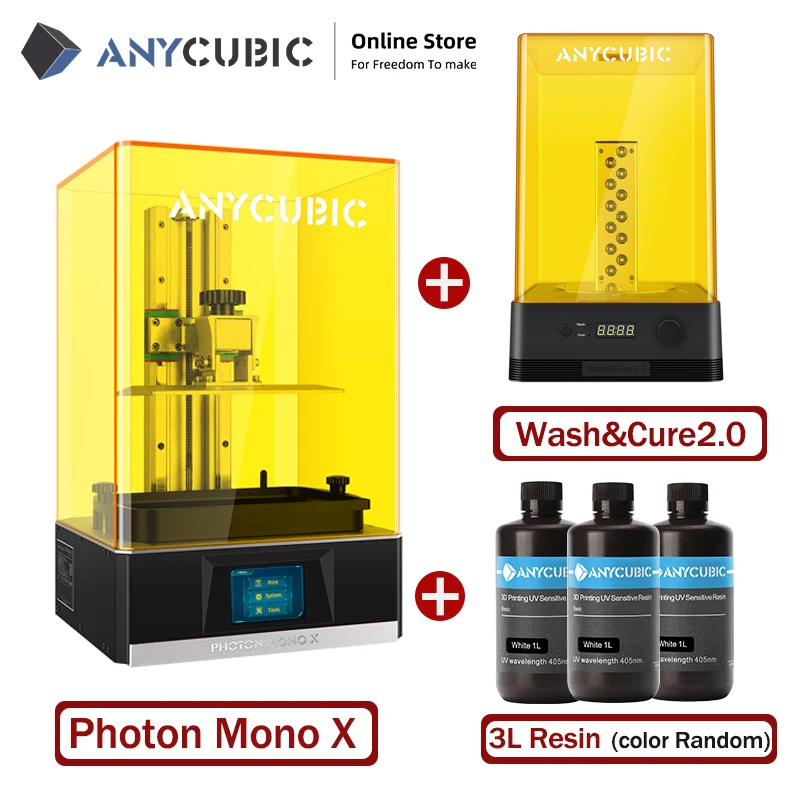3D принтер Anycubic Photon Mono X монохромный с ЖК дисплеем 8 9 дюйма 4K|3D принтеры| |