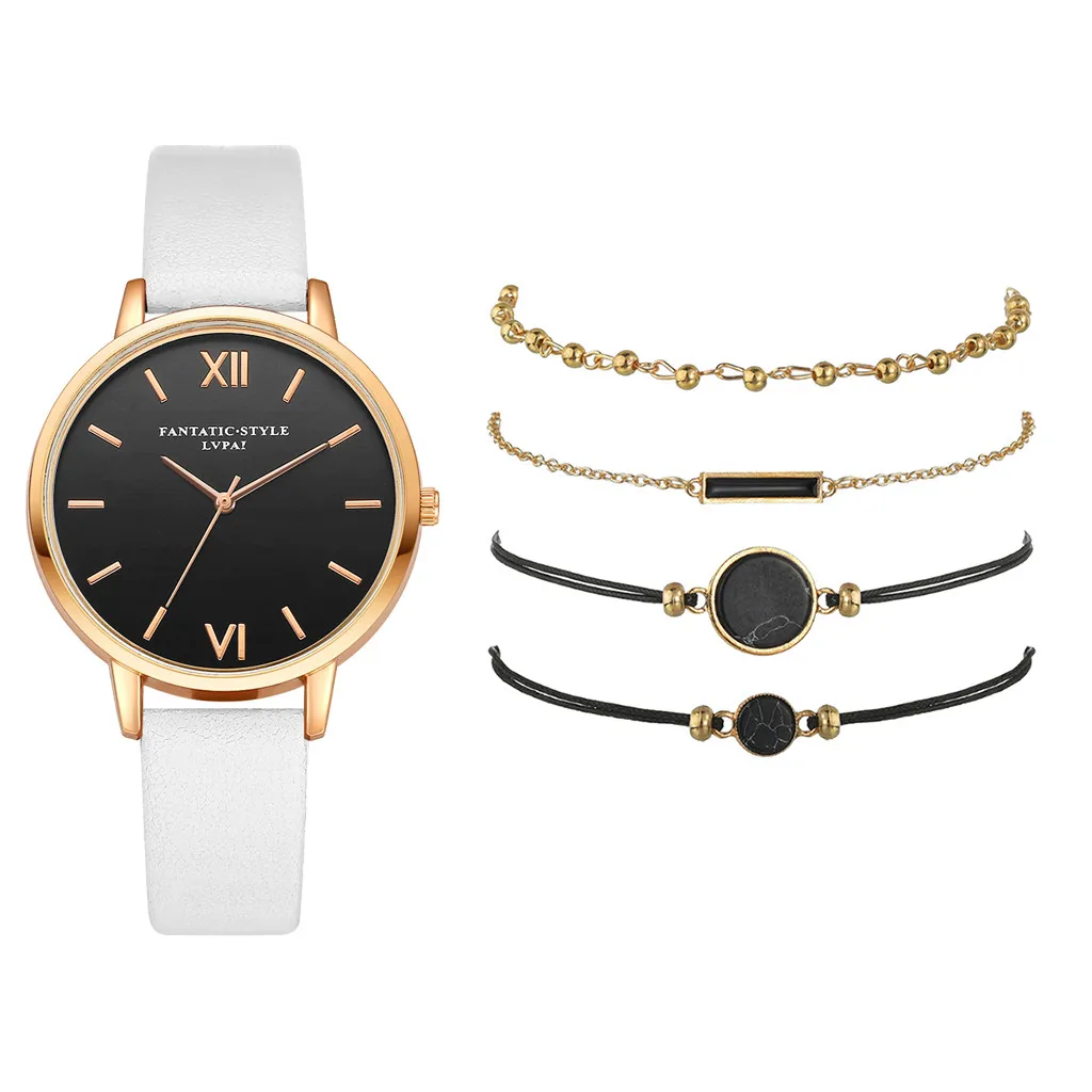 

Watch Women Fashion Ladies Wristwatch Small And Delicate Wrist Bracelet European Beauty Zegarek Damski Casual Bracelet Watch set