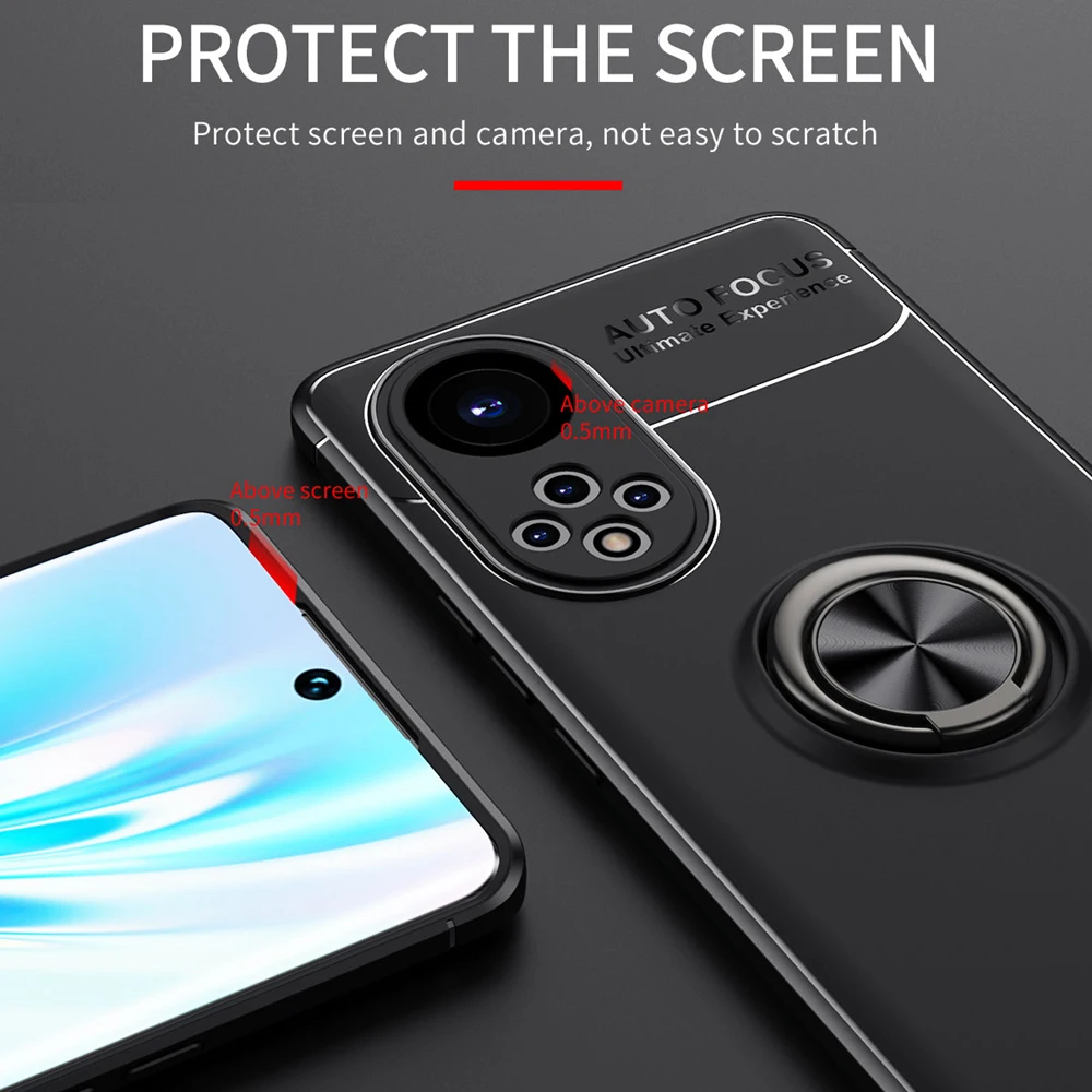 Ударопрочный чехол KEYSION для телефона Honor 50 Pro SE View 40 5G V40 Lite силиконовая подставка с