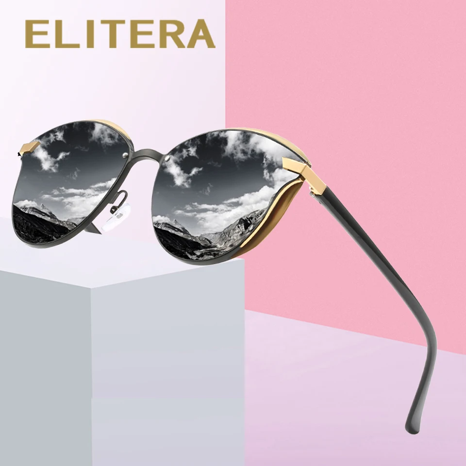 ELITERA Для женщин солнцезащитные очки &quotкошачий глаз&quot роскошные женские и мужские для вождения