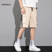 2021 new camouflage loose cargo shorts men cool summer military camo short pants hot sale homme cargo shorts no belt