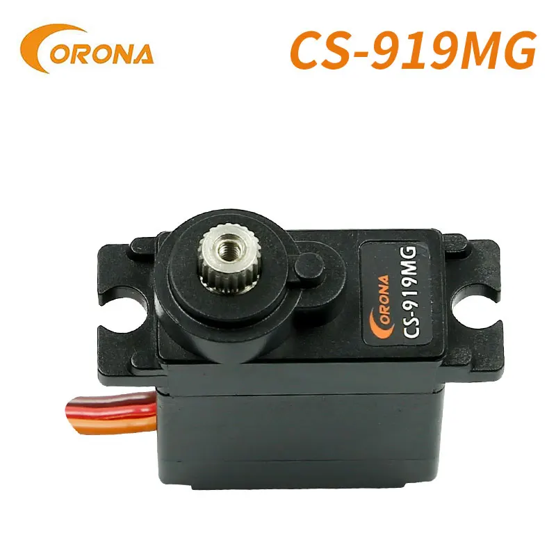 Цифровой Сервопривод Corona CS919MG, 9 г, 1,7 кг, 2 слайдера/прямой привод для радиоуправляемого самолета, лодки, робота, индивидуальный продукт