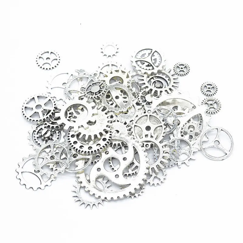 Панк Паровая Шестерня сплав компоненты для изготовления ювелирных изделий